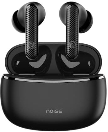 Noise Aura Buds Écouteurs Intra-Auriculaires sans Fil avec 60 Heures d'autonomie, Quatre micros avec ENC, jumelage Double Appareil, instacharge (10 Min = 150 Min), Pilote Composite polymère de 12 mm