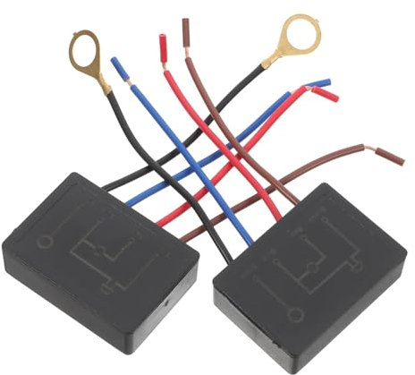 DOITOOL 4piezas Interruptor Táctil Regulador De Luz Para Lámparas De Mesa Módulo De Control De Sensor Táctil Fácil Instalación Y Reemplazo De Interruptores Dañados