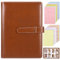 256 Pockets Mini Photo Album, With 1 pack of stickers for Fujifilm Instax Mini 12 11 9 8+ 8 90 40 EVO LiPlay Instant Camera(Brown)