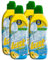 Gel Lavastoviglie Al Limone, Sgrassa a Fondo Già a Basse Temperature, Extra Brillantezza, Azione Igienizzante e Anticalcare - Fino a 50 Lavaggi 650ml (4 Unità)