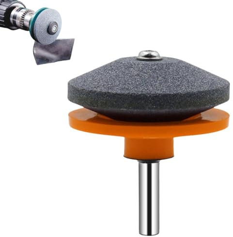 Lawnmower Blunt Sharpener, Lawn Mower Sharpener, 2024 New Lawnmower Sharpener Set, Universal Multi-Sharp Rotary Lawnmower Sharpener for Lawnmower for Any Hand Drill