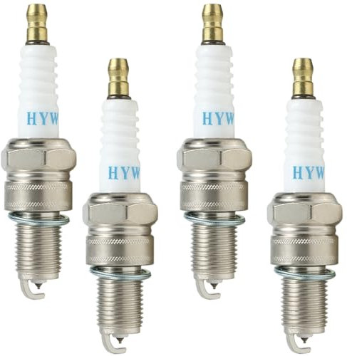 4 Pezzi F6RTC Candele di Accensione Sostituire,F6RTC Candele di Accensione per Decespugliatore Moto Tagliaerba