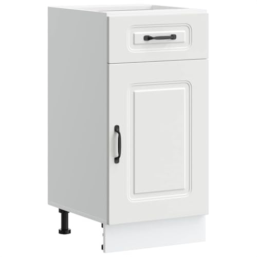 vidaXL Mueble bajo de Cocina Kalmar Madera de ingeniería Blanca