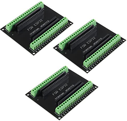 AITRIP 3 Stück ESP32 Breakout Board 1 into 2 für 38PIN Entwicklungs Board