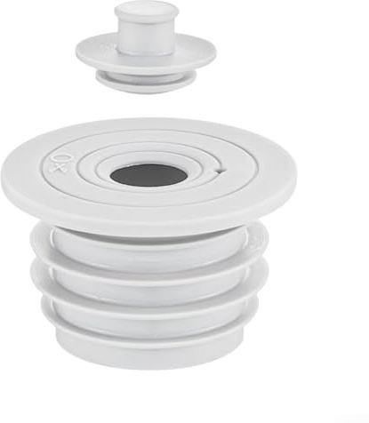 ReachMall Anello di tenuta in silicone per tubi di scarico, antiodore, design a tenuta stagna, per tubi da 35-75 mm, scarichi di lavatrici e lavandini