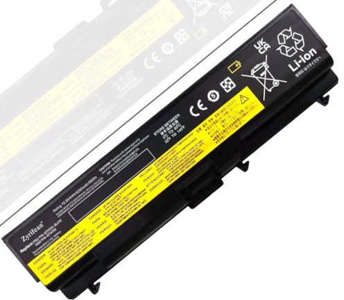 Zyrifean akku für Lenovo Thinkpad T410 T410i T420 T420i T510 T510i T520 | kompatibel mit Thinkpad T520i W510 W520 L410 L412 L420 L421 L510 L512 L520 SL410 SL410K SL510 42t4795 42t4235