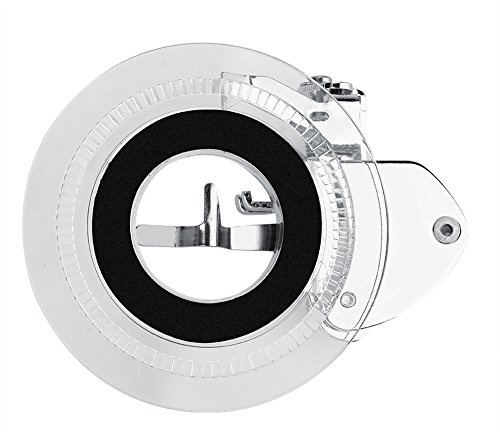 Pied de Biche de Point de Fleur, Broderie Point Cercles Professionnel Pieds Presseur Pied de Couture Domestique Attachement pour Machine à Coudre Bas Shank, frère, Babylock, chanteur, nouvelle maison