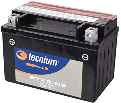 Plomo ácido Batería BTX9-BS 12V 8A Tecnium para ATV