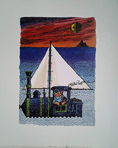 Poster+ Jim Knopf und Lukas der Lokomotivführer: Lokomotive Emma, Plakat [40 x 50 cm]