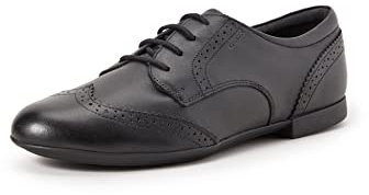 Geox Jr Plie' B, Zapatos para Niña, Negro (Black), 39 EU