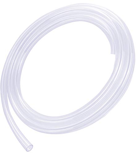 Silicone Tube 1/8(3mm) ID x 3/16(5mm) OD Clear Flexible Silicone Rubber Tubing Water Air Hose Pipe Transparent (3.3ft / 1m；3 x 5mm)