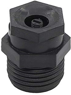 Pflanzen-Sprinkler-Schlauch-Kit 5 Stück 1/2 Zoll Einstellbare Atomisierung Sprayer Befeuchtungssystem Staubentfernung Sprayer Fittings 360 Grad Bewässerung (Color : Black)