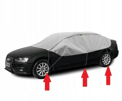 Kegel Blazusiak Halbgarage L Frostschutz UV Schutz Sonnenplane Kompatibel mit Model 3 Stufenheck Limousine