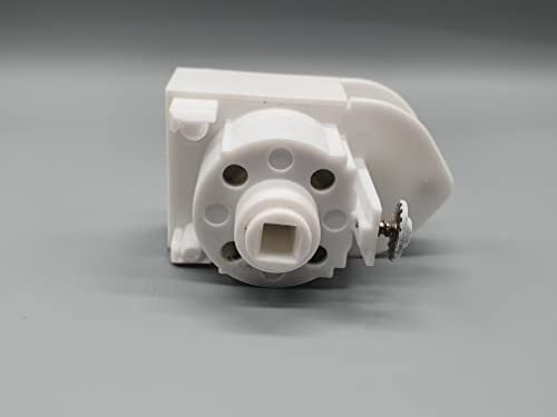 1: 3 shorter roman blind chain mechanism sidewinder (fits most tracks)(no chain), White