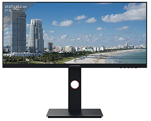 LC-Power LC-M26-UW-UXGA-75 25,67 Monitor, 2560 X 1080, 75hz, Ips Panel, Adaptive Sync, Pbp, Pip, Usb Hub/usb Type C/pd Port, Meccanismo di Rotazione a 90° (pivot), Sensore di Gravità