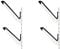 WilTec Rack Double Mural Universel - 355 x 20 x 580 mm - Support de Rangement pour 2 Planches Surf Snowboard Wakeboard Skateboard Skis - Stockage matériel de Sport