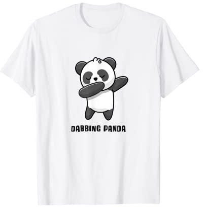 Oso panda Dabbing Cool Dancing Kawaii Dab Camiseta