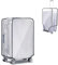 LATRAT Koffer-Abdeckungen Reisekoffer Transparente, Gepäckschutz Gepäckkofferabdeckung, Transparente PVC-Gepäckabdeckung Anti-Staub Anti-Kratz für Reisen, 30''