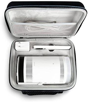 Hounyoln Carrying Case for Samsung The Freestyle Projector,Compatible with The Freestyle Smart Portable Projector/The Freestyle 2nd Gen Projector 360°All-Round Hard EVA Protection Storage Box