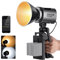NEEWER MS60B LED Videoleuchte Studiolicht mit 2,4G/APP Steuerung 65W Ganzmetall Mini Kompakt COB Bi-Color Studio Dauerlicht Scheinwerfer 2700K-6500K,40000lux@1m,CRI 97+/TLCI 98+,12 Effekte,PWM Dimmung