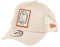 New Era Florida Beach Vibes Patch Beige A-Frame Adjustable Trucker Cap - One-Size