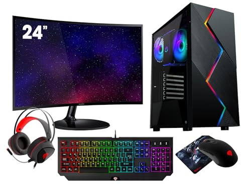 VIST Kit Gaming Ryzen 5 5600G - RAM 32Go - SSD 1To M.2 - WiFi - LCD 24 - Windows 11 Pro