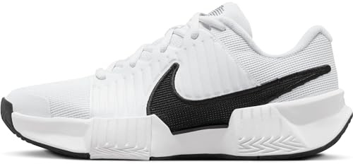 Nike Tennisschuhe W Zoom Gp Challenge Pro Hc, White/Black-White, FB3146-100, 38.5 EU (7.5 US)