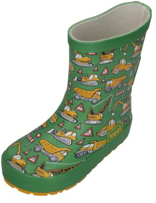 KOEL Barefoot Kinder Gummistiefel WINI BARE MULTI tractor green