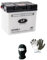 Compatible avec Moto Guzzi California Stone (KD) 1100 dal 2001 al 2005 Batterie LP Y60-N30L-A (IDENTIQUE YUASA 53030) CCA 300 FOURNIE COMPLÈTE Batteries Dry 30 AMPÈRE 12 Volt 187X128X167MM