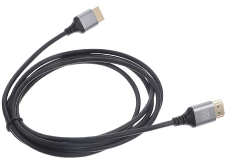UPKOCH 2m Ultra HD Cable Video Cord for Tv Monitor High Speed Cable Male to Male Video Wire for Laptop to Monitor