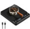 Espresso Waage mit Timer, Kaffeewaage Barista Küchenwaage USB Aufladbar Mini Kitchen Scale mit LED-Anzeige Wiederaufladbare Coffee Scale Multifunktionale Lebensmittelwaage Feinwaage 3 kg/0,1 g