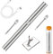Kit di saldatore senza fili da 100 W, saldatore ricaricabile a riscaldamento rapido, saldatore wireless con 3 punte di saldatura e copertura, per saldatura e riparazione