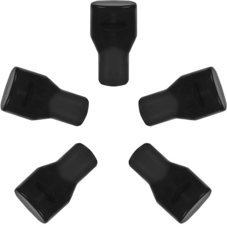 PEUTIER 5 Stück Beißventil Ersatzteile für Camelbak, Staubschutz Mundstück Ersatz Beißventil Zubehör Ersatz für die Trinkblase von Camelbak (Schwarz)