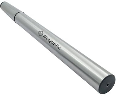 Buyohlic Precision Lathe Alignment Test Mandrel Bar | Align the tail-stock on your lathe to head stock | Accurate Workshop Tool (MT2-REGULAR (OAL 180 MM))