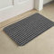 Rugs by Desire Eden Washable door mat Kitchen mat - Floor mat Door Dirt Trapper - Non Slip Door mats indoor - Anthracite, 50x80 cm