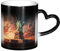 YQTGBCED Statue of Liberty in NYC Print Creative Color Changing Mug,Heat Sensitive Coffee Mugs,Custom Magic Mug with Unique Design