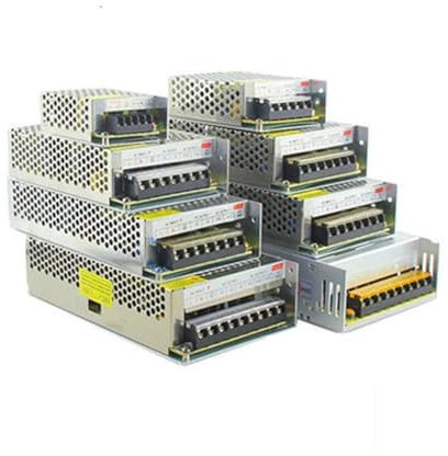 Fuente de alimentación conmutada, Fuente de alimentación conmutada DC 5V 12V 24V 36V 48V, adaptador de iluminación LED de potencia de transformador 2A 3A 4A 5A 8A 10A 15A 20A 30A 40A 50A(12V,30A)