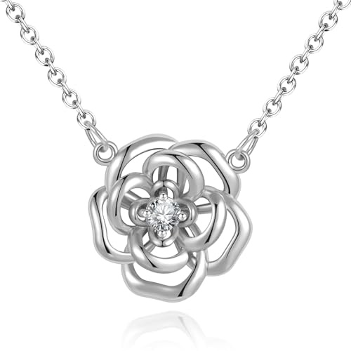 Tusuzik Cadeau Femme Collier Infini 925 Argent Sterling