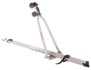 Mont Blanc Porte-vélo de Toit Roof Ride XXL Acier - 1 Vélo, Charge 15 kg | Support vélo sur barres de toit, universel (barres acier/alu). 1 vélo, charge 15 kg, verrouillage intégré.
