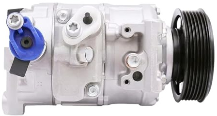 506041-0760 7SEU16C 6PK Compresor de aire acondicionado for coche compatible con Audi A3, VW Beetle CC, Eos, Golf GTI, Jetta, Passat y Tiguan.