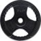 TnP Accessories� Rubber Standard 1 Radial TRI-GRIP Rubber Hammertone Disc Weight Plates EZ Bar Curl Barbell Dumbbell Weights Fitness Gym 2.5kg to 25kg Set (1 x 2.5KG)