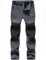 BenBoy Herren Wanderhose Wasserdicht Softshellhose Outdoorhose Winddicht Warm Gefüttert Skihose Snowboardhose Winter Trekkinghose,KZ1602-Grey1-S