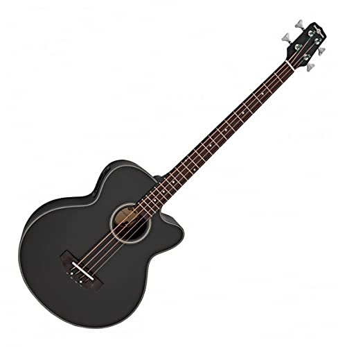 Akustische Bassgitarre AB-100BK von Gear4music schwarz