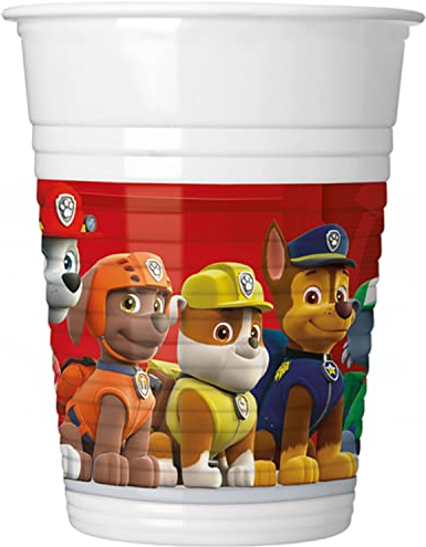 Procos - Trinkbecher Paw Patrol 200ml - 8 Stück