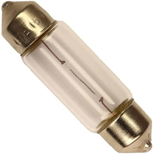 100x Soffitte 36mm 5W 12V High Tech Ersatz Lampe für Innenbeleuchtung - Kofferraum Handschuhfach Kennzeichen Tür Fußraum Leselampen E-Prüfzeichen