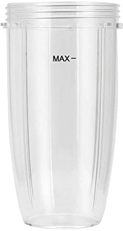 DRERIO 32 OZ Vaso de Repuesto para Licuadora Vaso Recambio Piezas de Repuesto de Mezclador de Licuadora Profesionales Tazas de Exprimidor para Piezas de Repuesto para 900 W/600 W