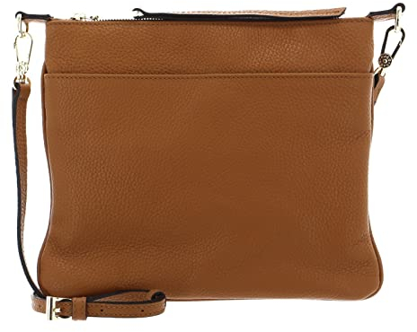 Abro Leather Adria Crossbody Bag Onefold Cuoio