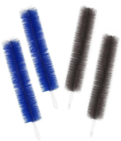 HONMEET 4pcs Electric Fan Cleaning Brush Vent Fan Duster Ceiling Fan Cleaner Fan Dusting Brush Bendable Crevice Brush Standing Fan Duster Fan Cleaner Cleaner Nylon
