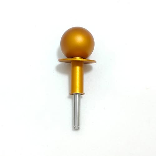 Quick Release Shaft Link 2 Colorful Detachable Shaft with Ball Top for Victrix Pro FS Arcade Fight Stick Sanwa Seimitsu Joystick (Deep gold)