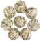 Thé blanc en forme de boule thé comprimé Bai Hao Yin argent faite à la main Thé chinois parfumé puer (8PCS)